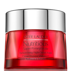 Creme de Noite/Máscara Hidratante Energizante Efeito Luminosidade Nutritious Super-Pomegranate da Estée Lauder 50 ml