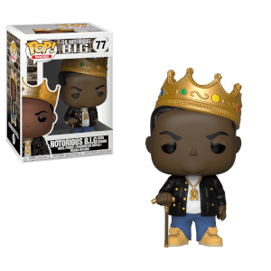 Pop! Rocks Notorious B.I.G mit Krone Pop! Vinyl Figur
