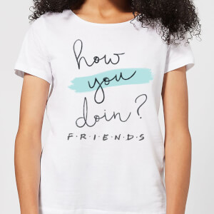 Camiseta Friends How You Doin? - Mujer - Blanco