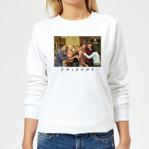 Friends Cast Shot Women's Sweatshirt - White