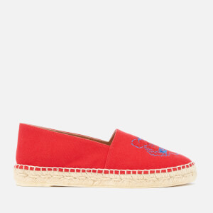 KENZO Women's Classic Tiger Espadrilles - Medium Red