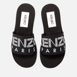 KENZO Women's Papaya Slide Sandals - Black