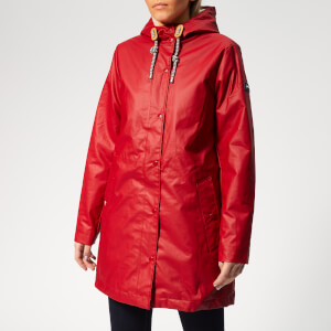 Joules Women's Rainaway Raincoat - Red