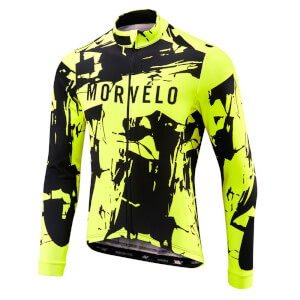 Morvelo Blaze Thermoactive Long Sleeve Jersey - Yellow/Black