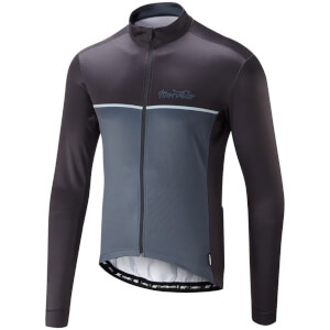 Morvelo Women's Kuler Black Thermoactive Long Sleeve Jersey - Black