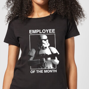 T-Shirt Femme Employé du Mois Star Wars Classic - Noir