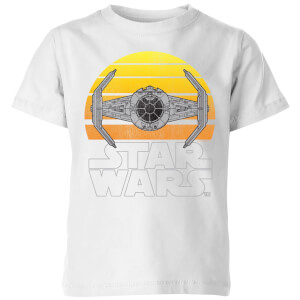 T-Shirt Enfant Star Wars Sunset Tie Star Wars Classic - Blanc