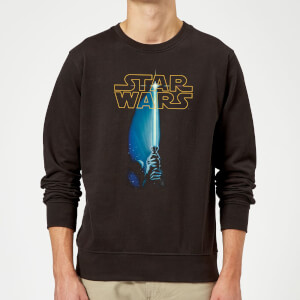 Sweat Homme Sabre Laser Star Wars Classic - Noir