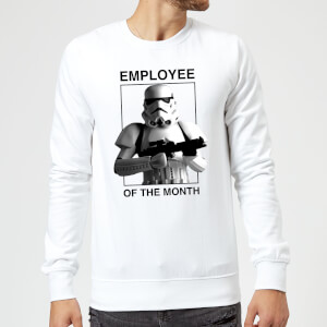Sweat Homme Employé du Mois Star Wars Classic - Blanc