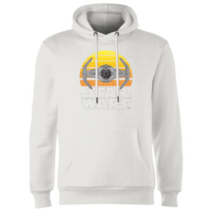 Star Wars Sunset Tie Hoodie - White
