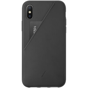 Native Union Clic Card iPhone Xs Max Case - Black