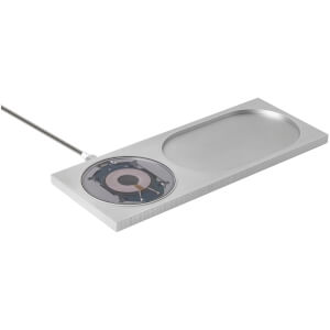 Native Union X Tom Dixon Block Wireless Station - Brushed Silver