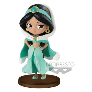 Figura Q-Posket Petit Girls Festival Jasmín Aladdín (7 cm) (vestido invierno) - Banpresto