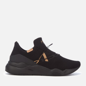 ARKK Copenhagen Men's Veqon1 Mesh Trainers - Black Indian Tan