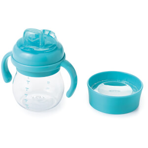 OXO Tot Transitions - Soft Spout Sippy Cup Set 175ml - Aqua