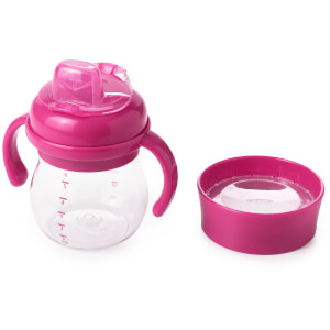 OXO Tot Transitions - Soft Spout Sippy Cup Set 175ml - Raspberry