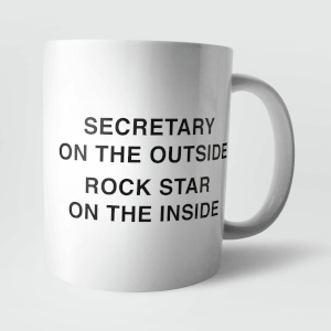 Secretary On The Outside Mug