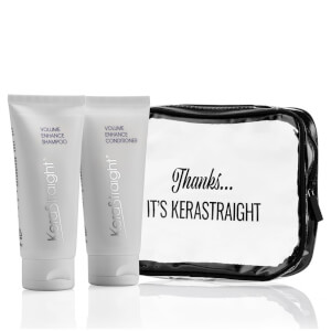 KeraStraight Volume Enhance Shampoo/Conditioner Travel Bag