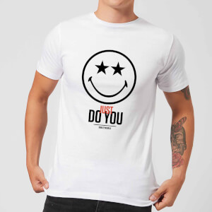 Smiley World Slogan Just Do You Men's T-Shirt - White