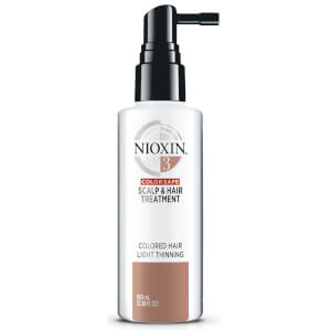 Soin Cuir Chevelu et Cheveux Système 3 3 Étapes pour Cheveux Colorés avec Perte Légère des Cheveux NIOXIN 100 ml