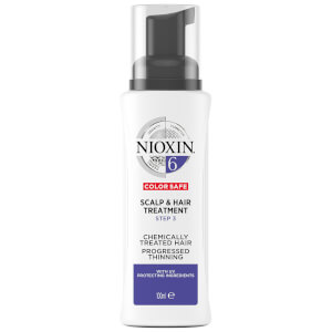 NIOXIN 3-Part System 6 Scalp & Hair Treatment for Chemically Treated Hair with Progressed Thinning -hoitoseerumi 100ml