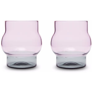 Tom Dixon Bump Short Glass x 2