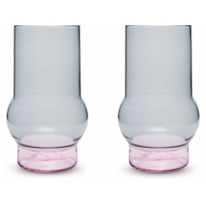 Tom Dixon Bump Tall Glass x 2