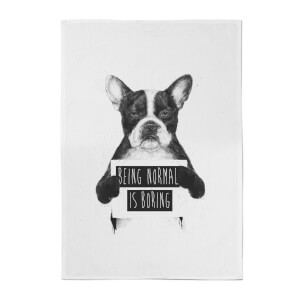 Balazs Solti Being Normal Is Boring Cotton Tea Towel