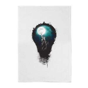 Balazs Solti NYC Moon Cotton Tea Towel