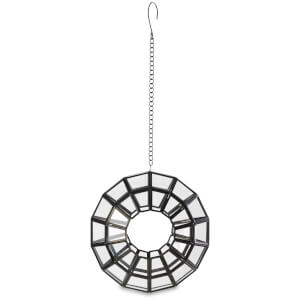 Nkuku Pori Hanging Planter - Antique Black
