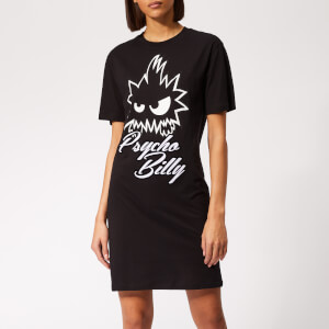 McQ Alexander McQueen Women's Slouchy T-Shirt Dress - Darkest Black