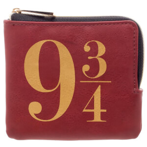 Harry Potter 9 3/4 Zip Wallet - Burgundy