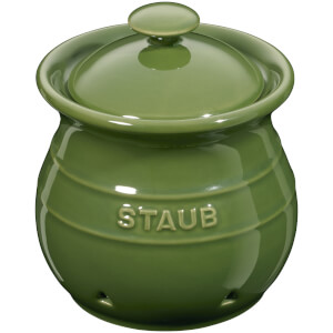 Staub Ceramic Round Garlic Keeper - Basil
