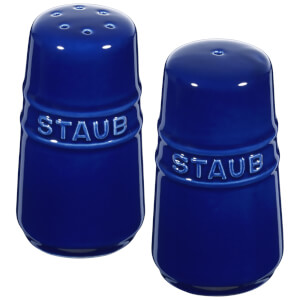 Staub Ceramic Round Salt and Pepper Shaker - Dark Blue