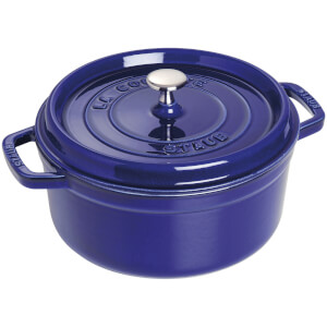 Staub Round Cocotte - Dark Blue - 24cm