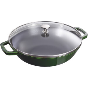 Staub Round Small Wok - Basil - 30cm