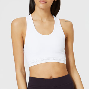 M-Life Women's Seamless Bra Top - White