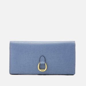 Lauren Ralph Lauren Women's Bennington Slim Medium Wallet - Blue Mist