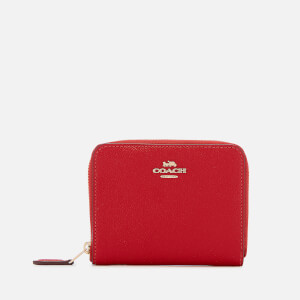 Coach 1941 Women's Crossgrain Leather Small Zip Wallet - Jasper