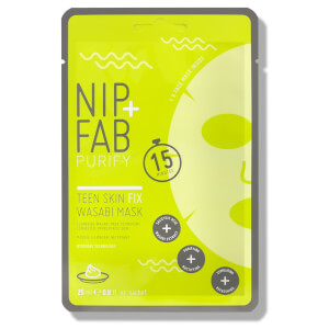 NIP+FAB Teen Skin Fix maschera anti-imperfezioni in tessuto