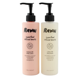 RAWW Super Nourished Superfood Skin Pack - 500ml (Worth $39.98)