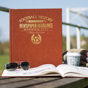 Norwich Newspaper Book - Brown Leatherette