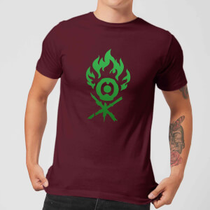 T-Shirt Homme Symbole de Gruul - Magic The Gathering - Bordeaux