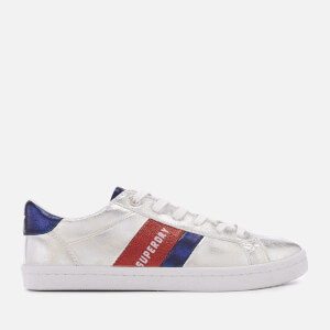 Superdry Women's Priya Sleek Lo Trainers - Distressed Silver