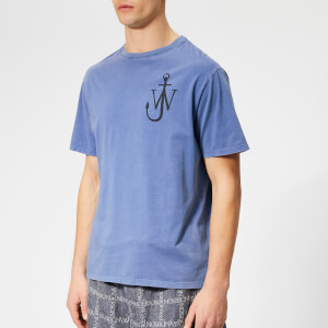 JW Anderson Men's JWA Anchor Print T-Shirt - Indigo