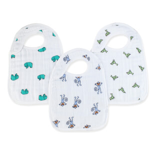 aden + anais Classic Snap Bibs Jungle Jam