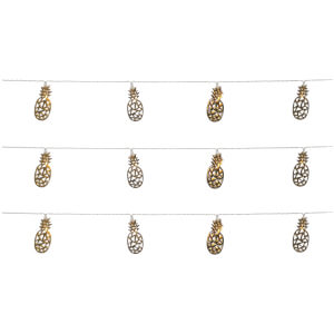 Party Pineapple LED Battery Operated Lights - Warm White