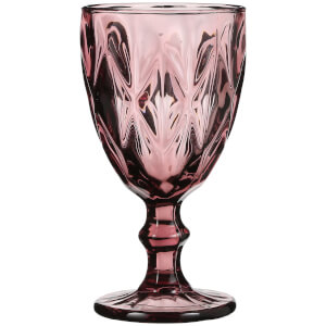 Boulogne Wine Glass - Purple