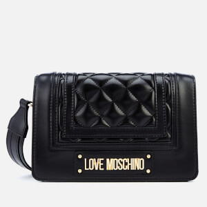 Love Moschino Women's Quilted Detail Bag - Black
