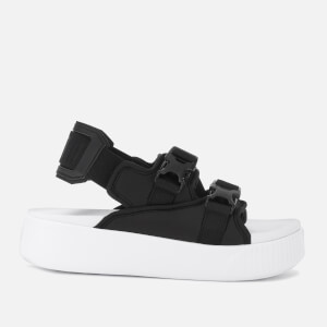 Puma Women's Platform Slide Ylm 19 Sandals - Puma Black/Puma White